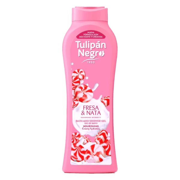 Gel Tulipán Negro Fresa y Nata 650 ml