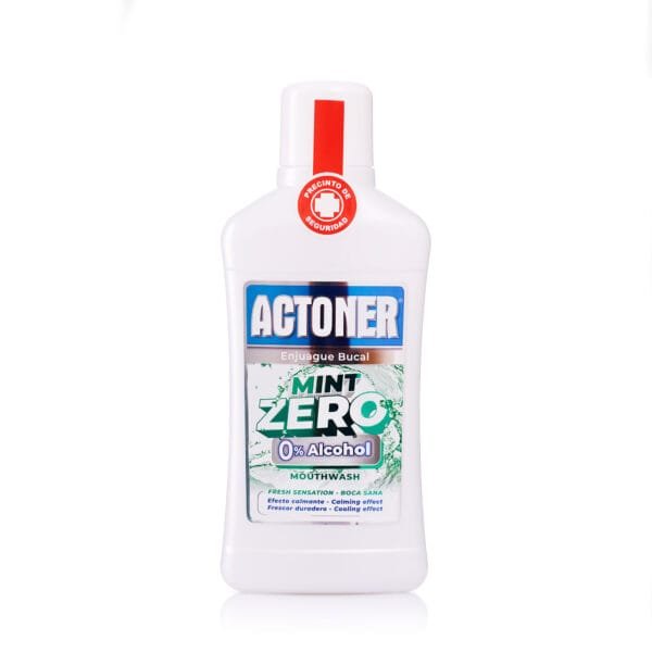 Actoner ZERO Bain de Bouche Menthe 500 ml – Image 2