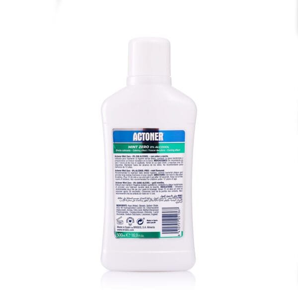 Actoner ZERO Bain de Bouche Menthe 500 ml