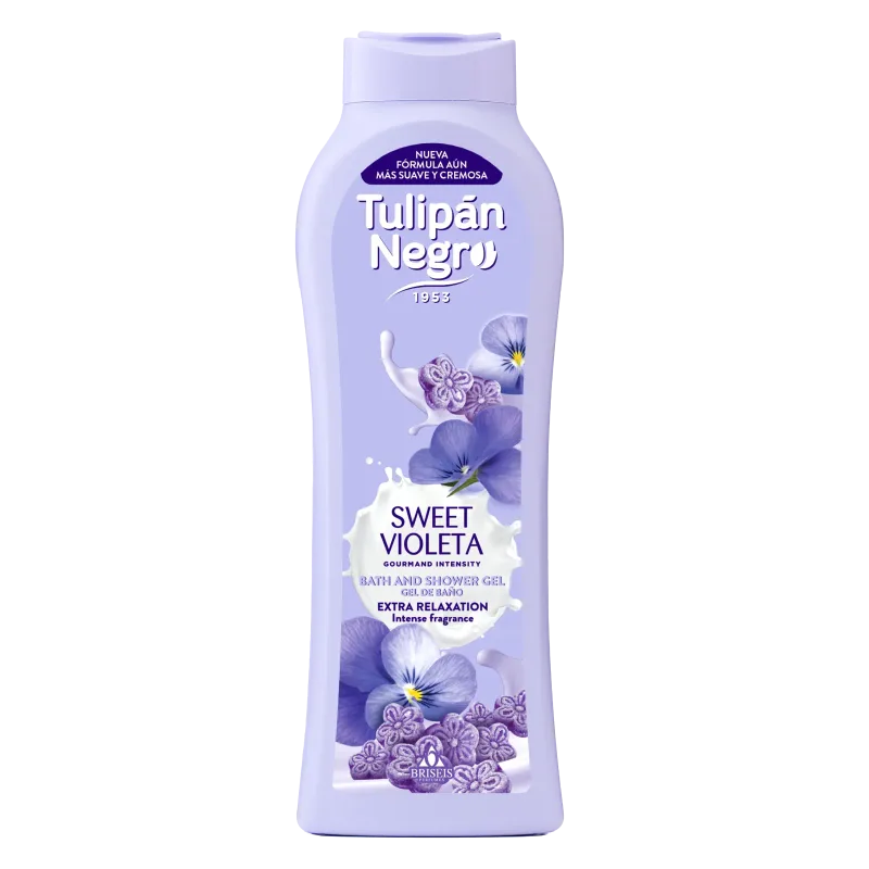 Gel de bain Tulipan Negro Douce Violette 650 ml