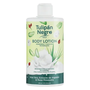 Lait Corporel Aloe Vera, Coton & Rose Musquée 400 ml