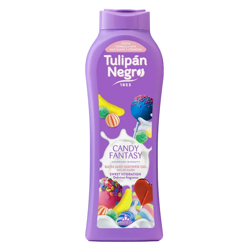 Candy Fantasy Gel De Bain Tulipan Negro 650 ml