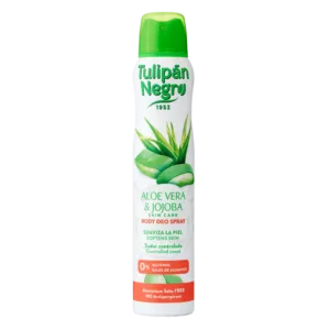 Déodorant Tulipan Negro Déo Spray Aloe Vera et Jojoba 200 ml