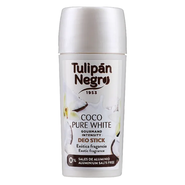 Déaodorant Tulipan Negro Deo Stick Coco Pure White 60 ml