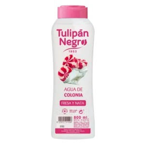 Eau de Cologne Tulipan Negro Fraise et Crème 800 ml