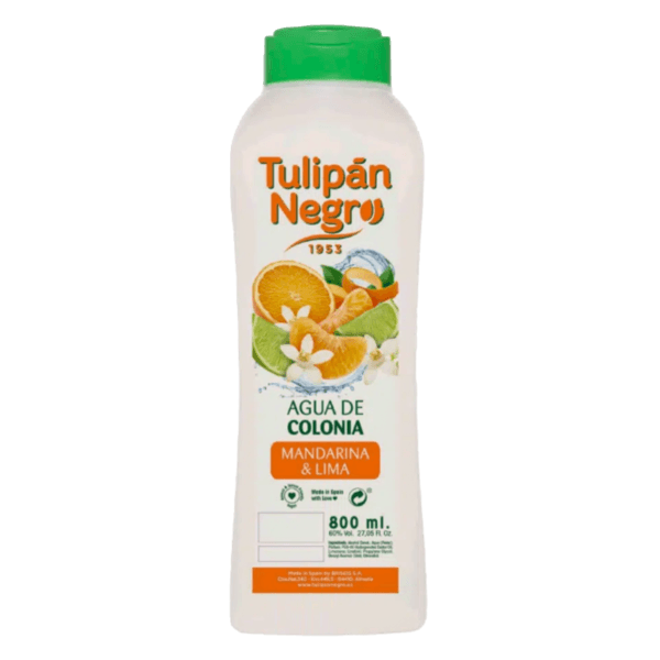 Eau de Cologne Tulipan Negro Mandarine & Citron Vert 800 ml