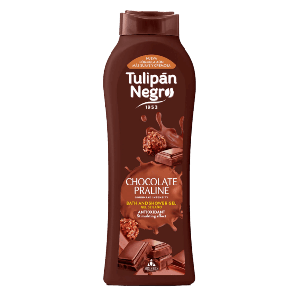Gel de Bain Tulipan Negro Chocolat Noir Praliné 650 ml