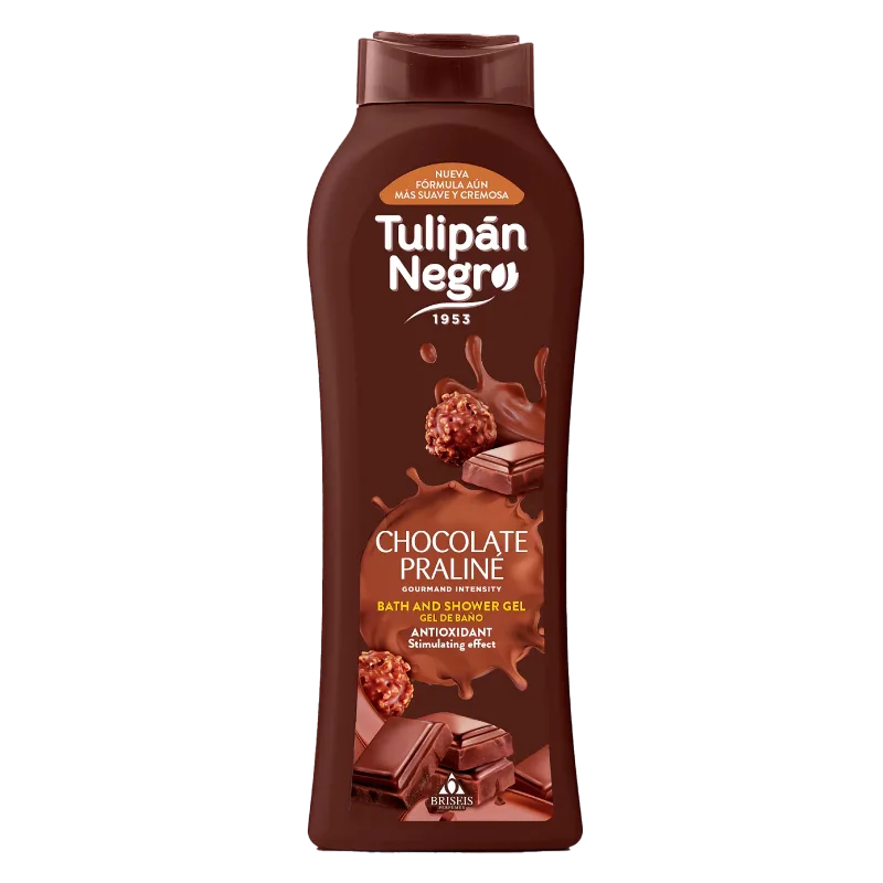 Gel de Bain Tulipan Negro Chocolat Noir Praliné 650 ml