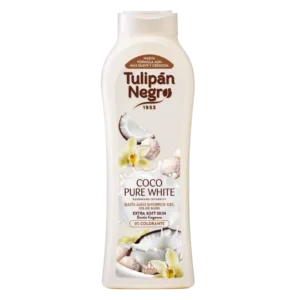 Gel de bain Coco Pure Blanc 650 ml Tulipan Negro
