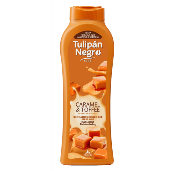Gel de bain Tulipan Negro Caramel & Toffee 650 ml