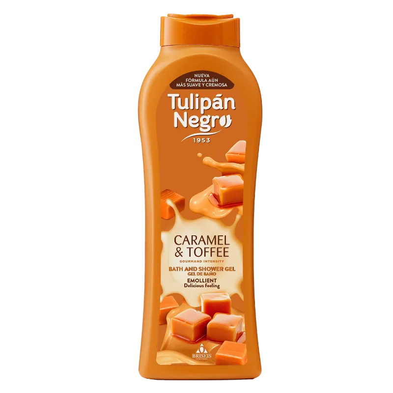 Gel de bain Tulipan Negro Caramel & Toffee 650 ml