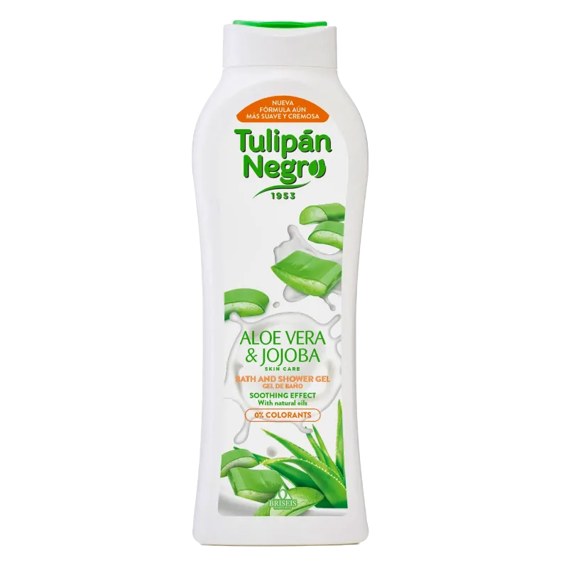 Gel de bain à l'Aloe Vera Tulipan Negro 650 ml