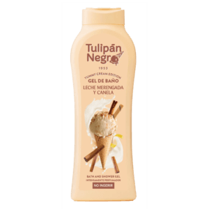Gel de bain au lait Merengada et à la cannelle 650 ML tulipan negro