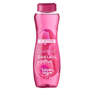 Secret Bath Sakura Gel de Bain Tulipan Negro Noire 600 ml