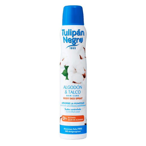 Tulipan Negro Déodorant Déo Spray Coton et Talc 200 ml
