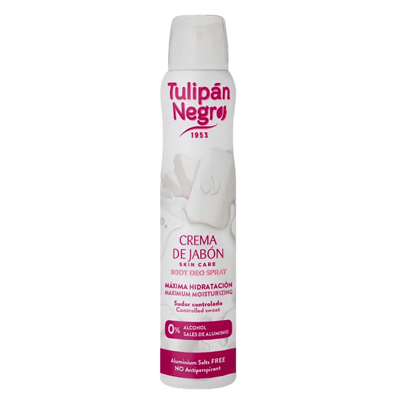 Tulipan Negro Déodorant Déo Spray Savon Crème 200 ml