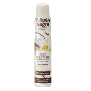 Tulipan Negro Déodorant Spray Noix de Coco Blanche Pure 200 ml