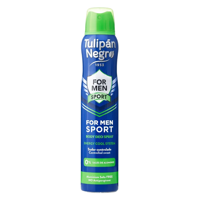 Tulipan Negro Déodorant Spray Pour Homme Sport 200 ml