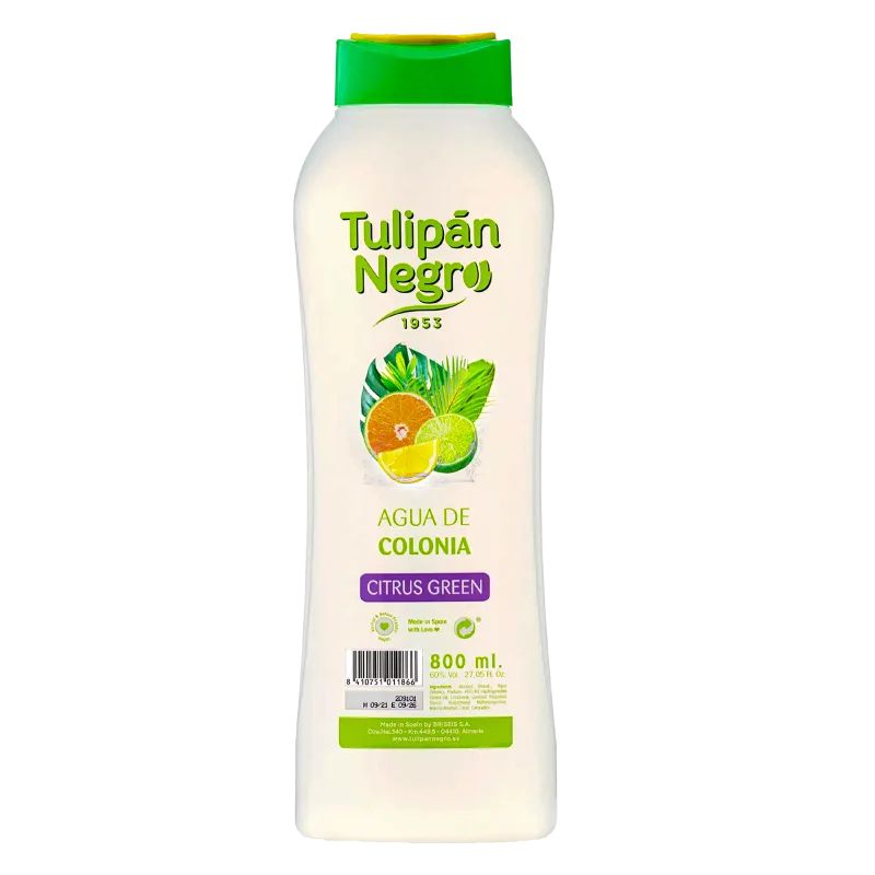 Tulipan Negro Eau de Cologne Citrus Green 800 ml