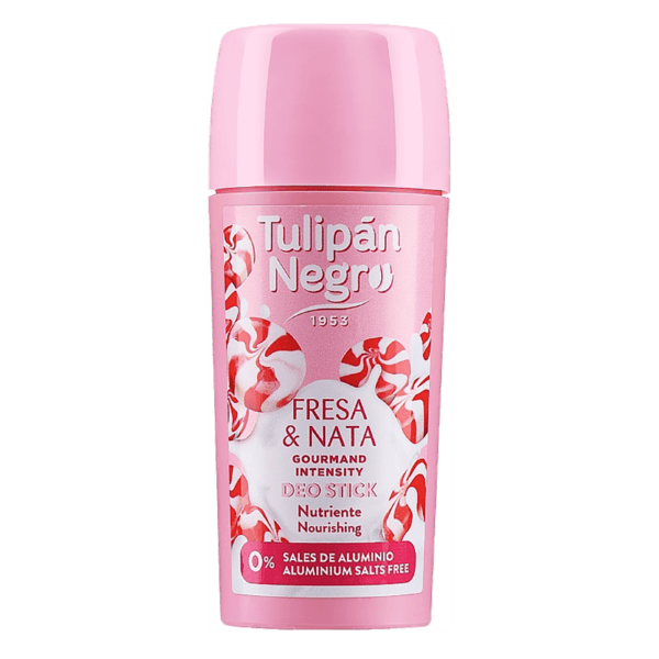 Tulipan negro Déodorant Deo Stick Kiss Fraise et Crème 60 ml