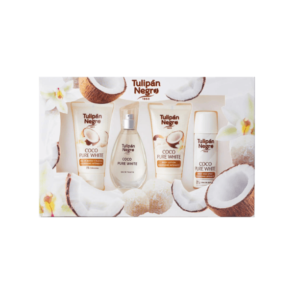 Coffret Tulipan Negro Coco Pure Blanc