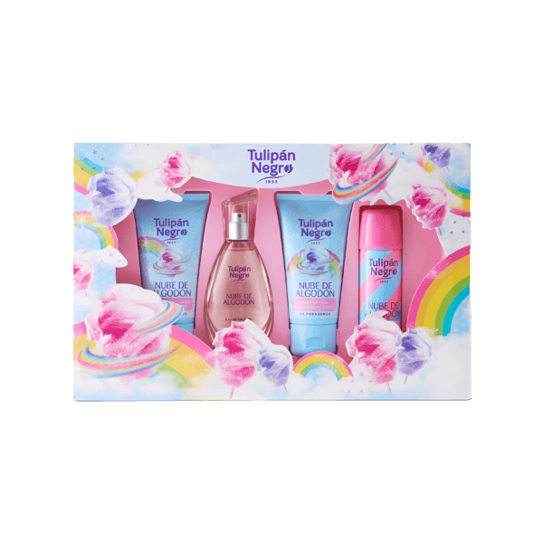 Coffret Tulipán Negro Nube de Algodón