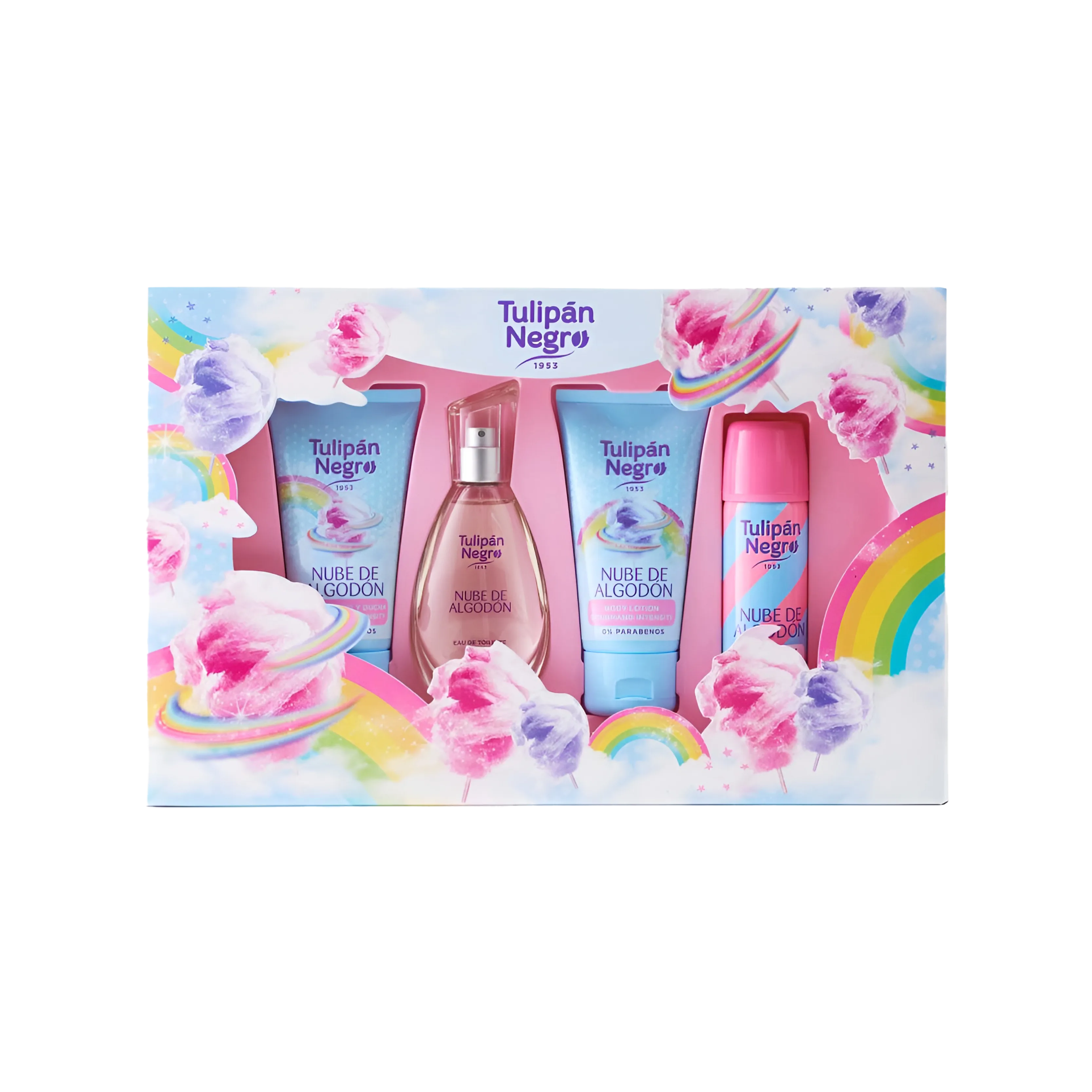 Coffret Tulipán Negro Nube de Algodón