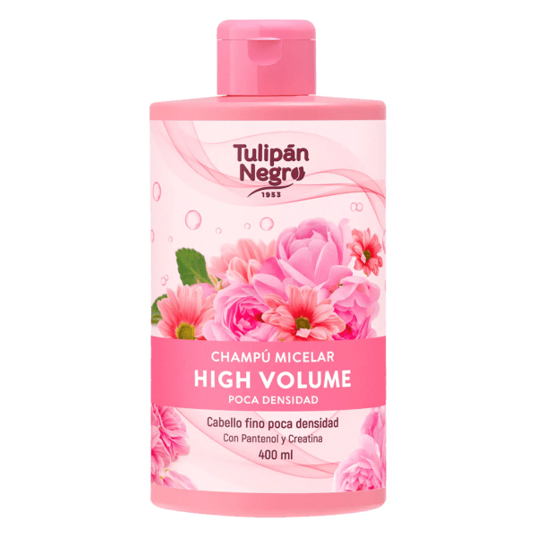 Shampoing MicellaireTulipan Negro à Haut Volume