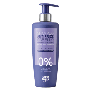 Shampoing Tulipan Negro anti-frisottis Low Poo sans sulfate 500 ml