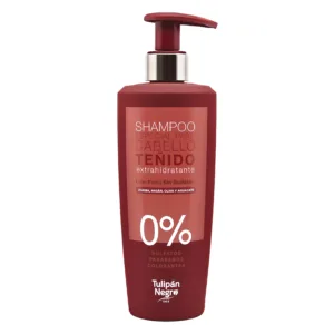 Tulipan Negro Shampoing sans sulfate Low Poo pour cheveux teints 500 ml
