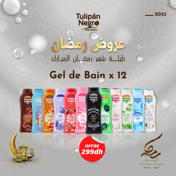 Pack Gel de Bain x12