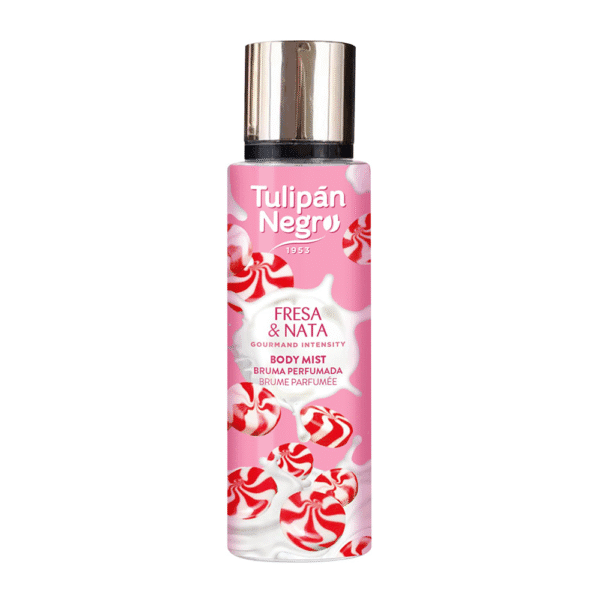 Tulipán Negro Body Mist – Fresa & Nata (Fraise & Crème)